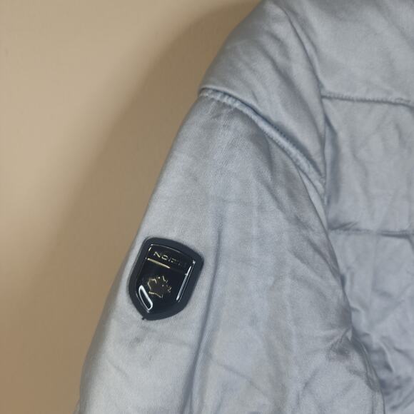 Noize Silver Lexi Puffer Coat Size M - Picture 5 of 10